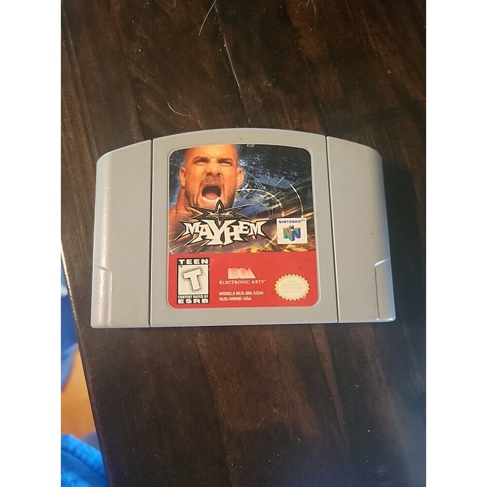 Wcw Mayhem (Nintendo 64 N64) Cartridge Only,